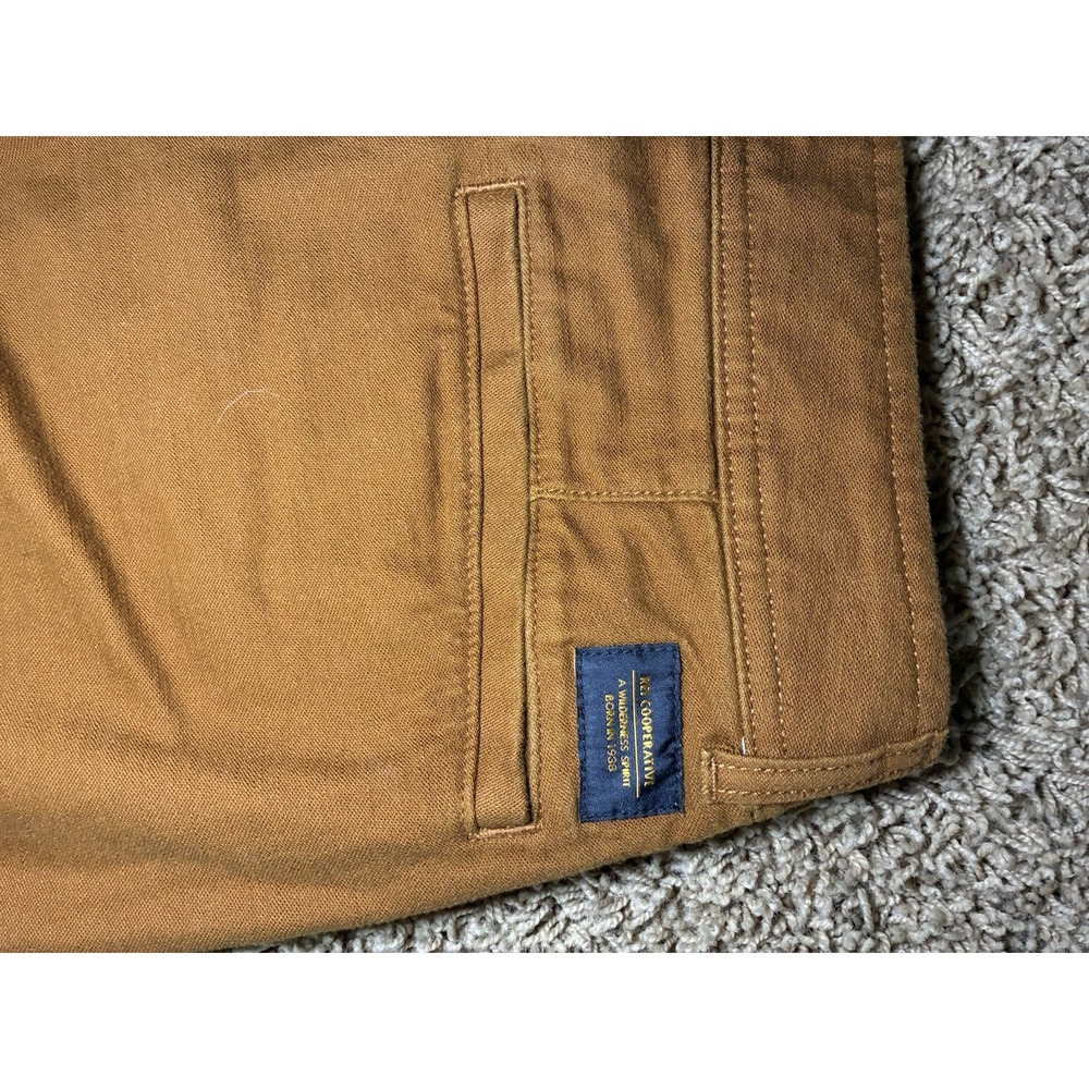 REI Cooperative Joggers Men's 32x30 Orange Double Knee Hiking Tactical Outdoor - Picture 11 of 12